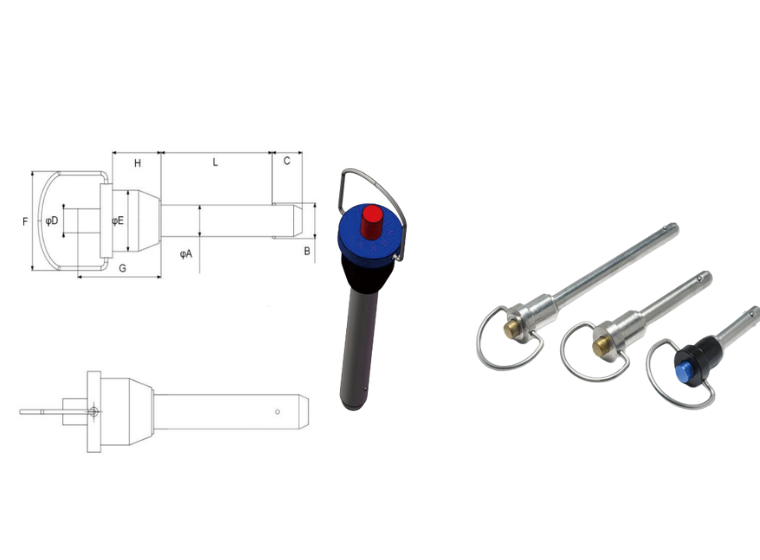 ボールロックピン