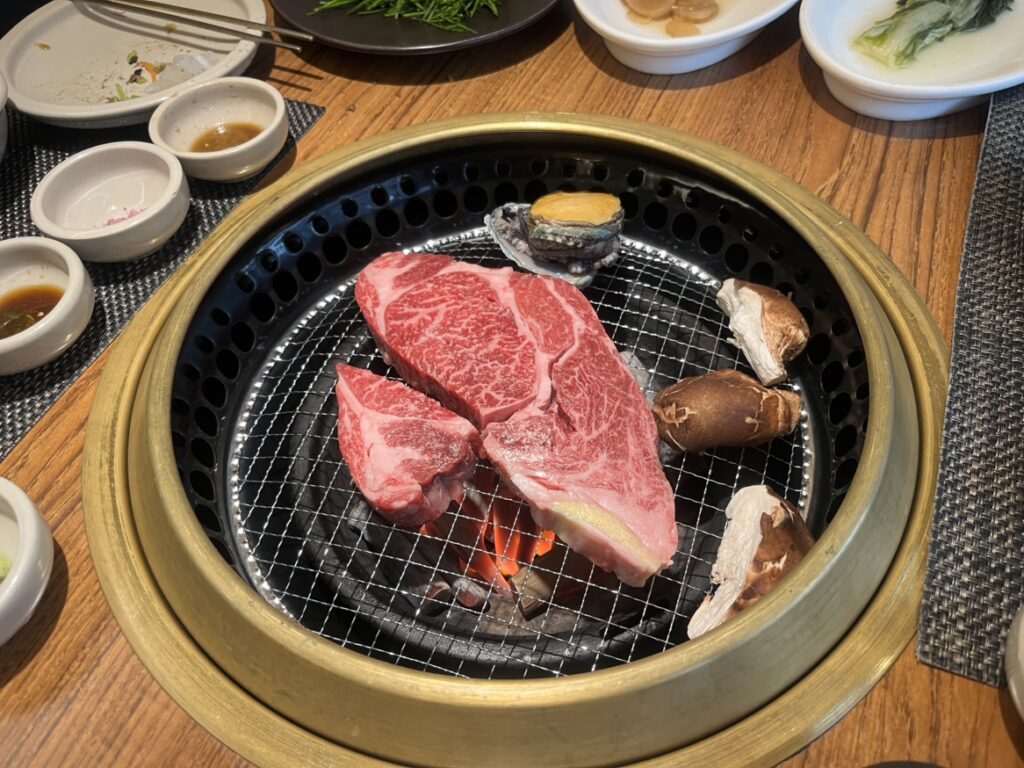 韓国の肉の画像