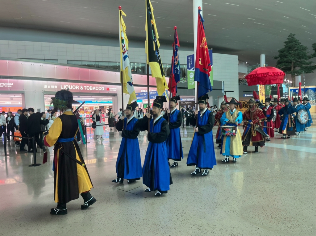 仁川国際空港内の写真